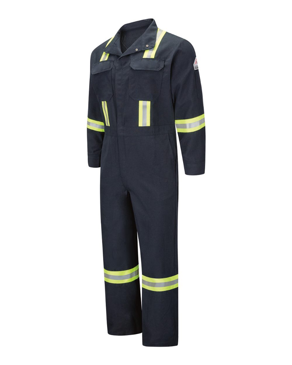 Navy Premium Coverall with Reflective Trim - Nomex® IIIA - 6 oz. - CNBT