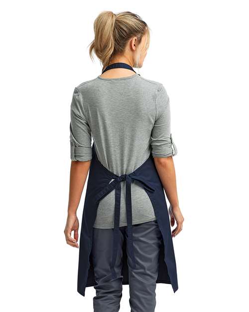Navy Recycled Bib Apron - RP150
