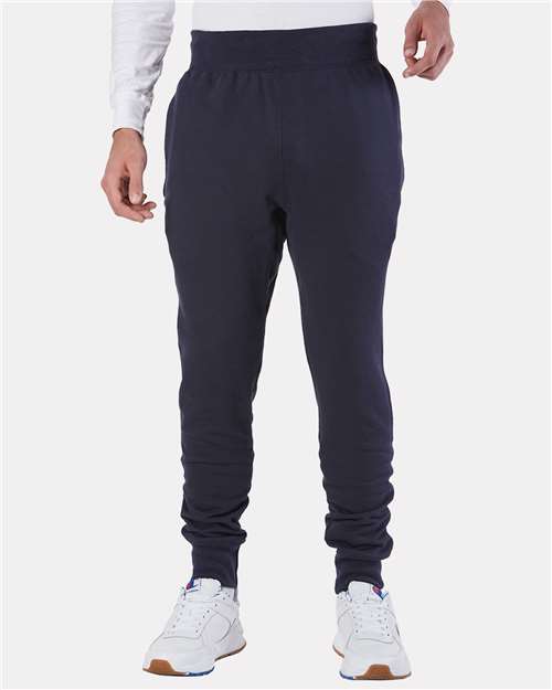Navy Reverse Weave® Joggers - RW25