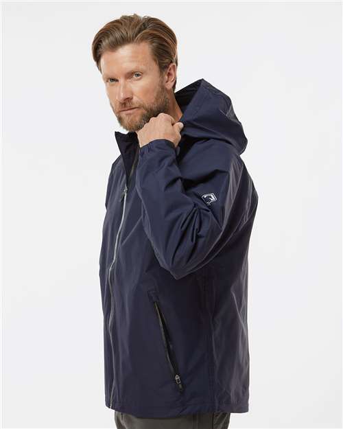 Navy Torrent Waterproof Hooded Jacket - 5335