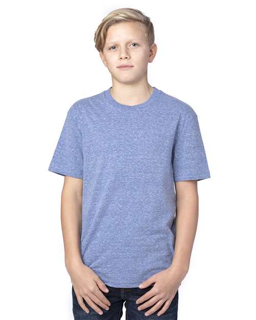 Navy Triblend Youth Triblend T-Shirt - 602A