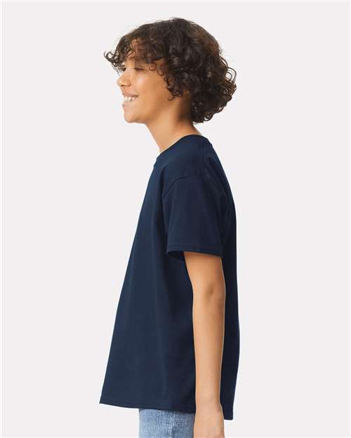 Navy Ultra Cotton® Youth T-Shirt - 2000B