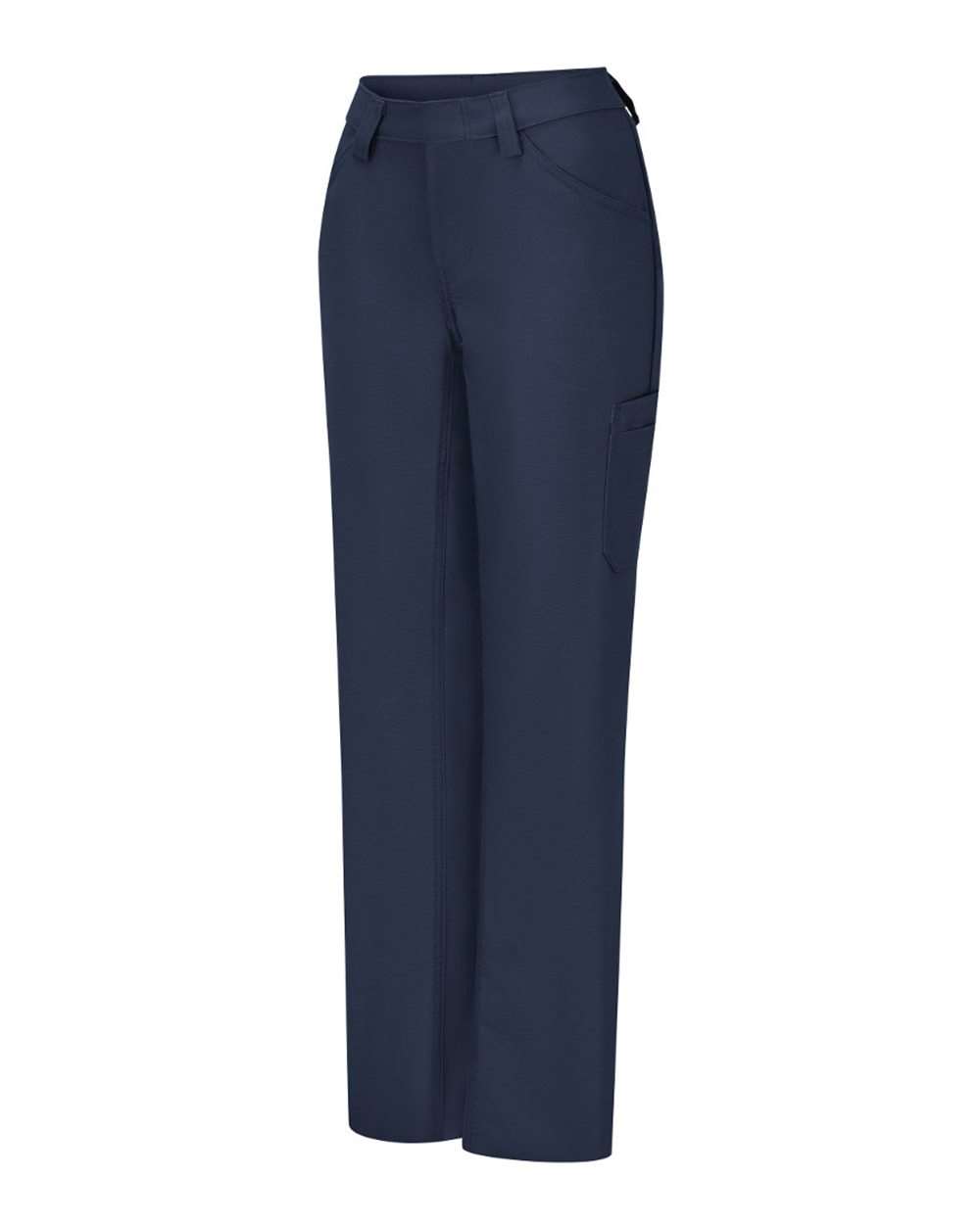 Navy - Unhemmed Women's Lightweight Crew Pants - Extended Sizes - PT3LEXT