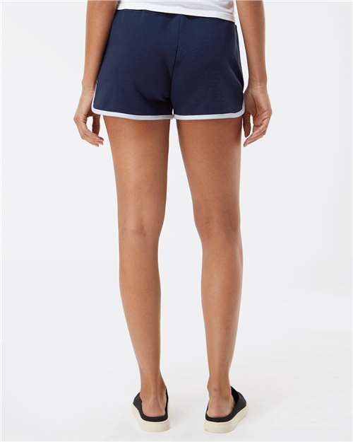 Navy/ White Women’s Relay Shorts - R65