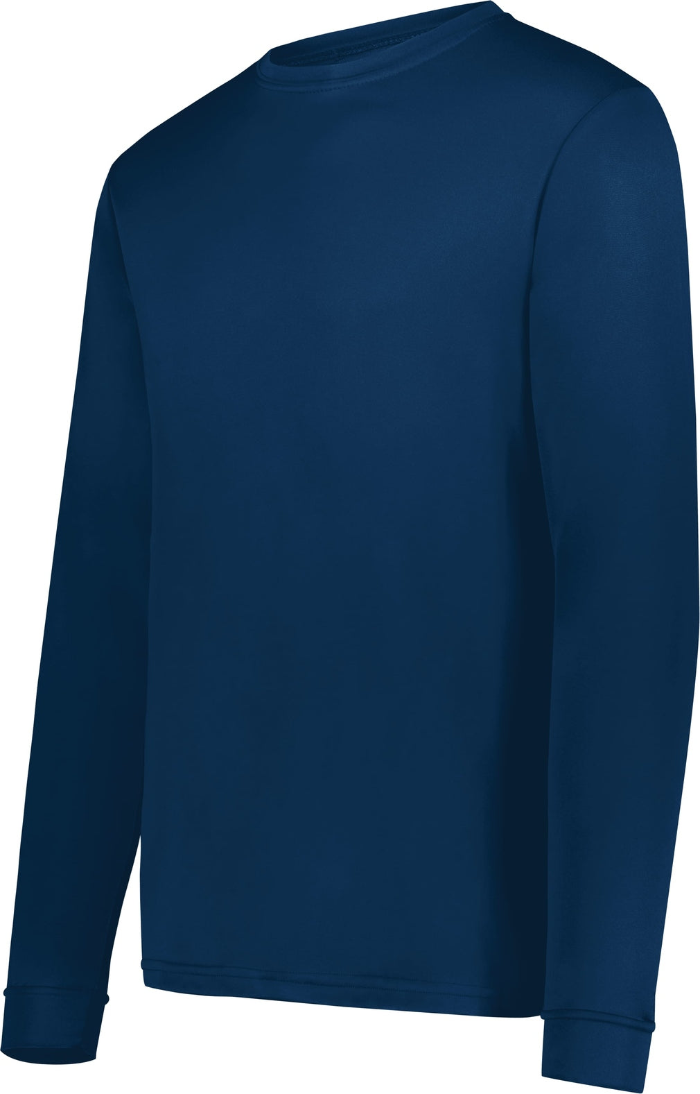 NAVY WICKING LONG SLEEVE T-SHIRT