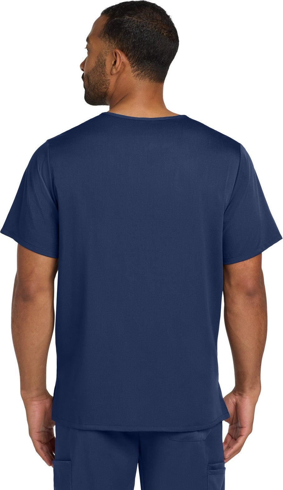 Navy Wink Men's Premiere Flex V-Neck Top WW5068