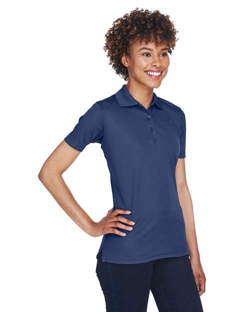 Navy Women&#39;s Cool &amp; Dry Mesh Piqué Polo - 8210L