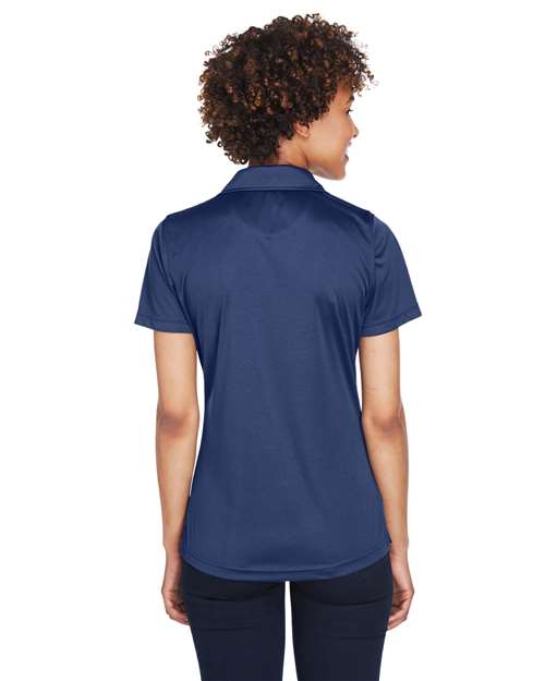 Navy Women&#39;s Cool &amp; Dry Sport Performance Interlock Polo - 8425L