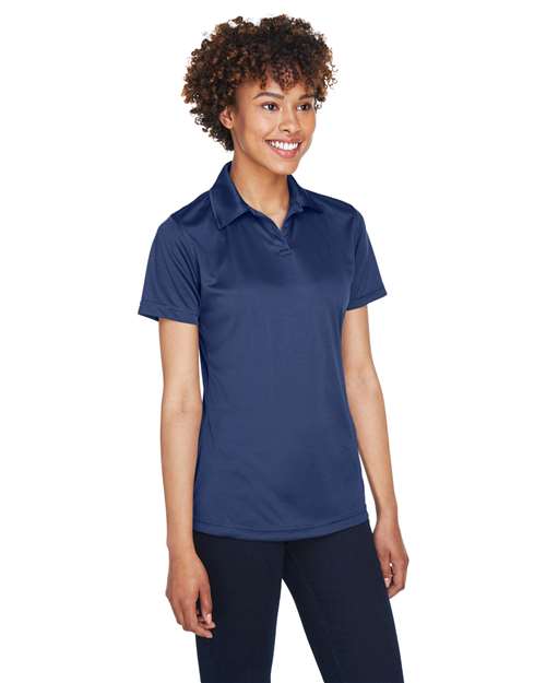 Navy Women&#39;s Cool &amp; Dry Sport Performance Interlock Polo - 8425L