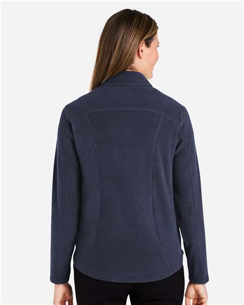 Navy Women&#39;s CrownLux Performance® Fleece Full-Zip Jacket - DG730W