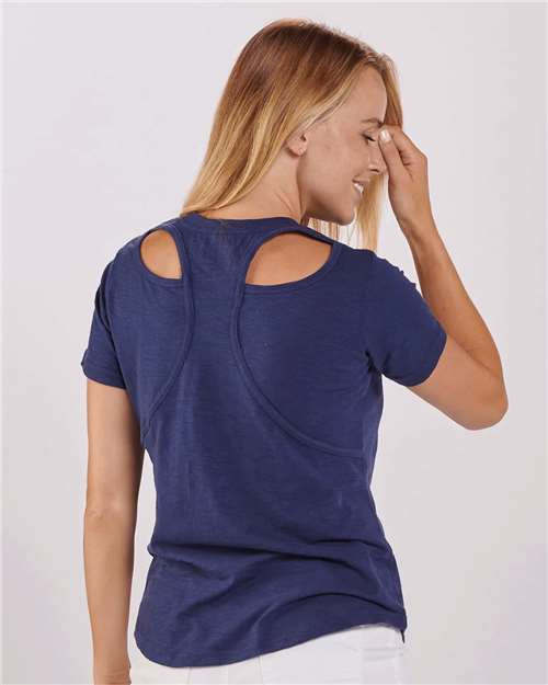 Navy Women&#39;s Cut-It-Out T-Shirt - T67