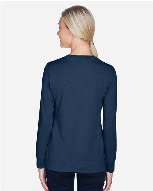 Navy Women&#39;s Perfect Fit™ Ribbon Cardigan - DP181W