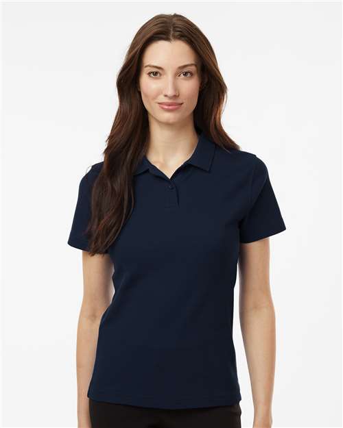 Navy Women&#39;s Pique Polo - 62800L