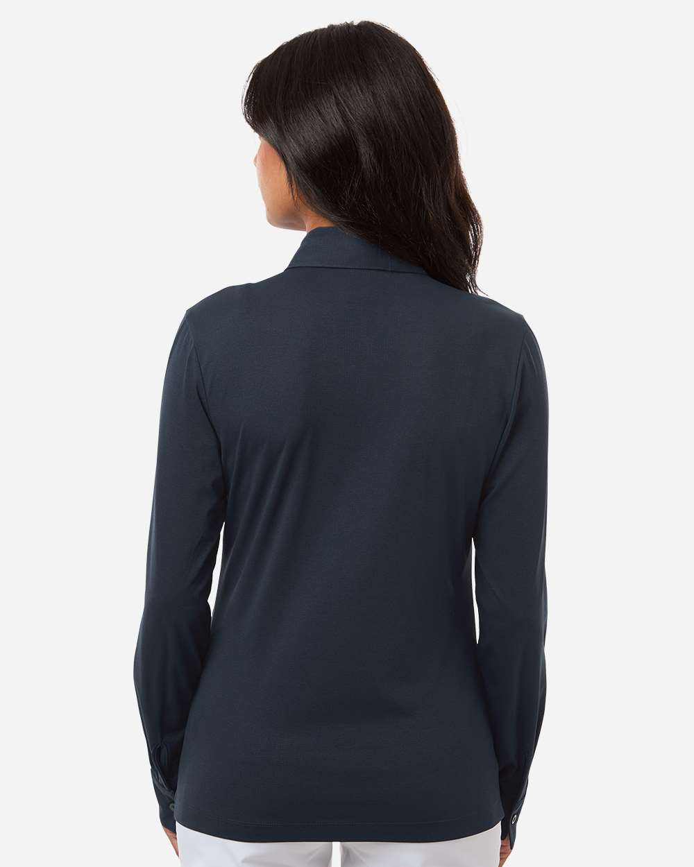 Navy Women's Pro-Flex Sorona® Button Down Shirt - 41SPLL