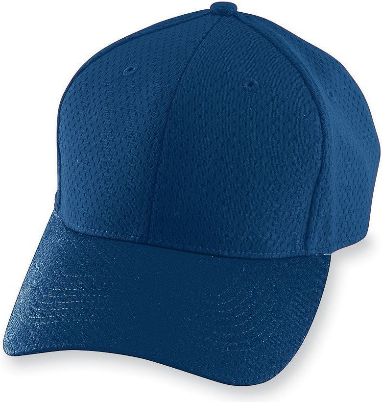 NAVY YOUTH ATHLETIC MESH CAP