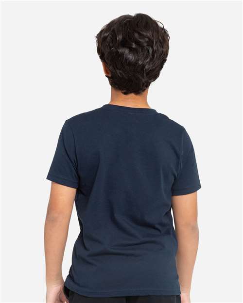 Navy Youth Epic Cotton T-Shirt - T1000B