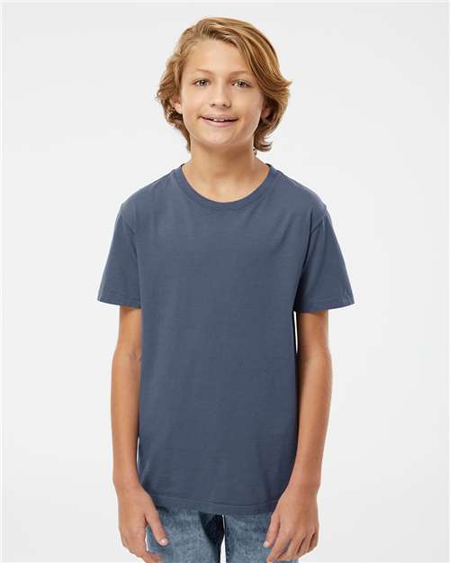 Navy Youth Organic T-Shirt - 402