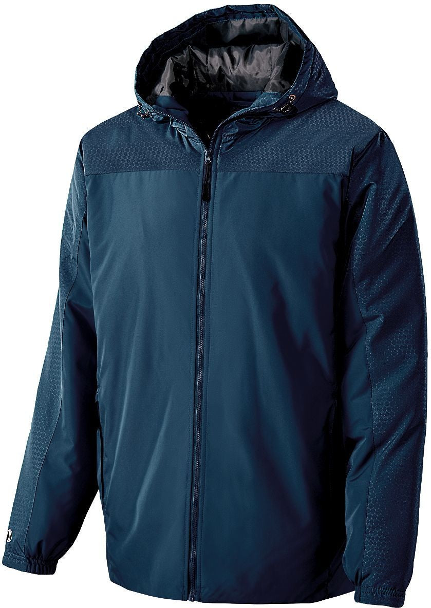 NAVY/CARBON BIONIC HOODED JACKET