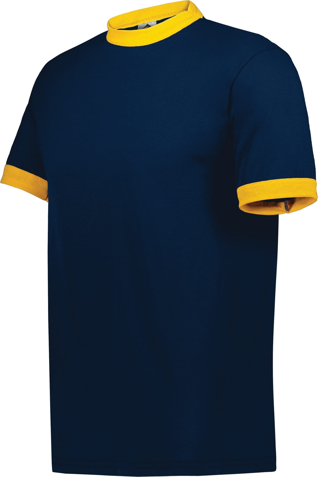 NAVY/GOLD ADULT RINGER T-SHIRT