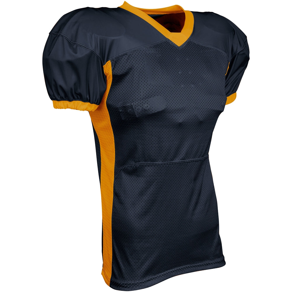 NAVY,GOLD Blitz Football Jersey