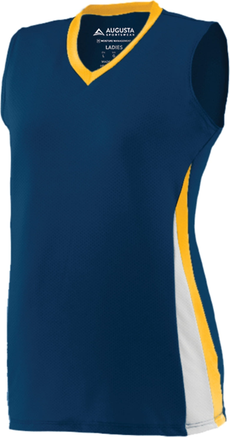 NAVY/GOLD/WHITE GIRLS TORNADO JERSEY