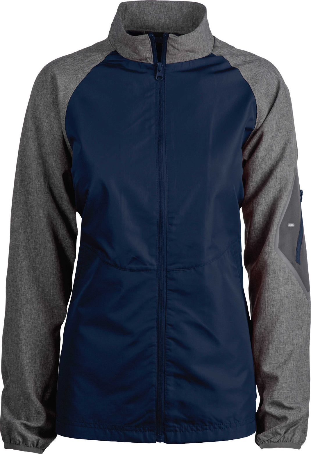 Navy/Heather Ladies Hurricane  grouped