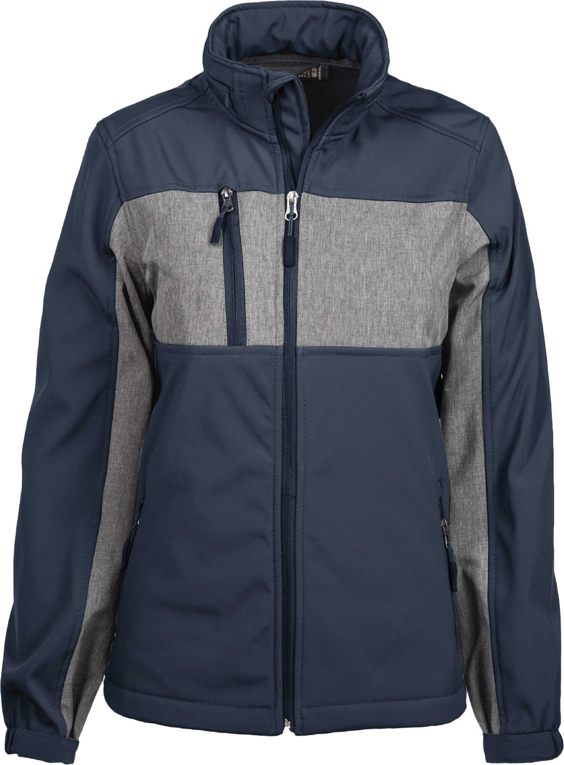 Navy/Heather Ladies Zephyr  grouped