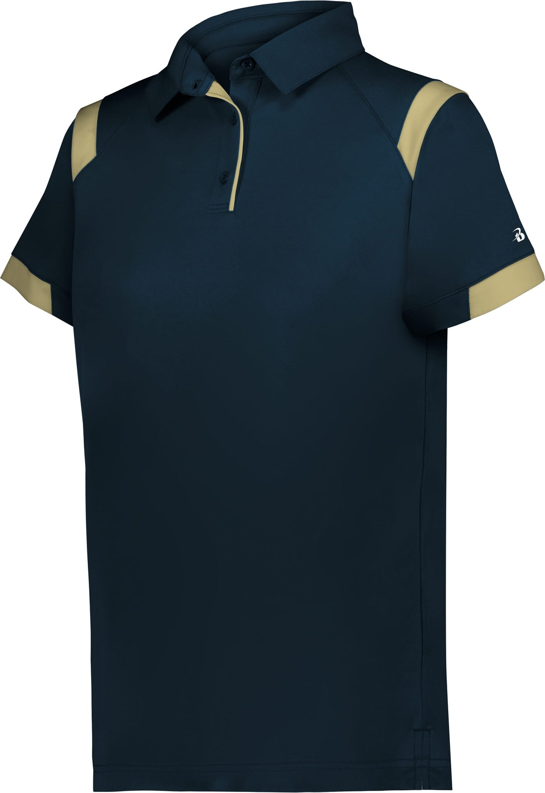 NAVY/VEGAS GOLD (BA) ON THE RISE LADIES POLO