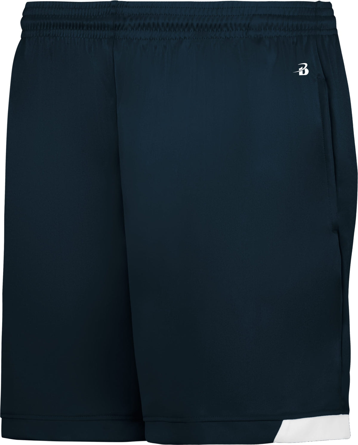 NAVY/WHITE (BA) ON THE RISE LDS PKT SHORTS