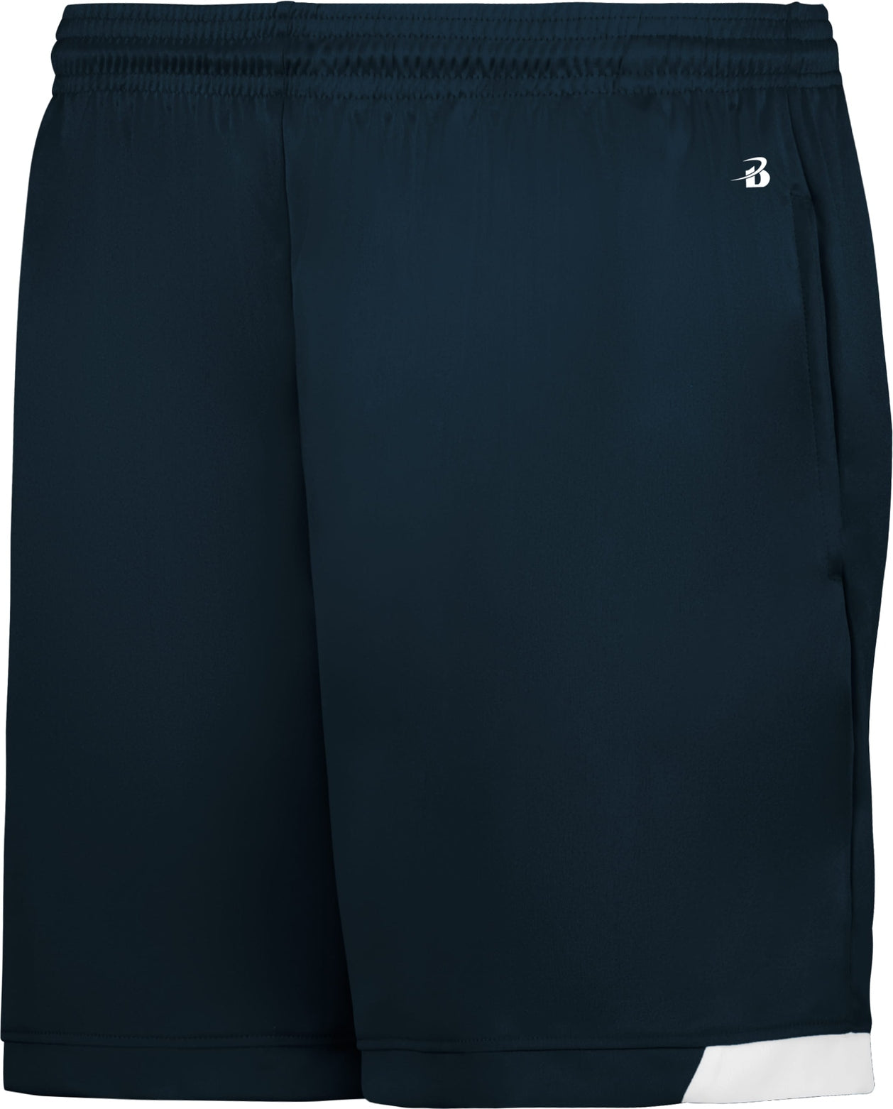 NAVY/WHITE (BA) ON THE RISE LDS PKT SHORTS