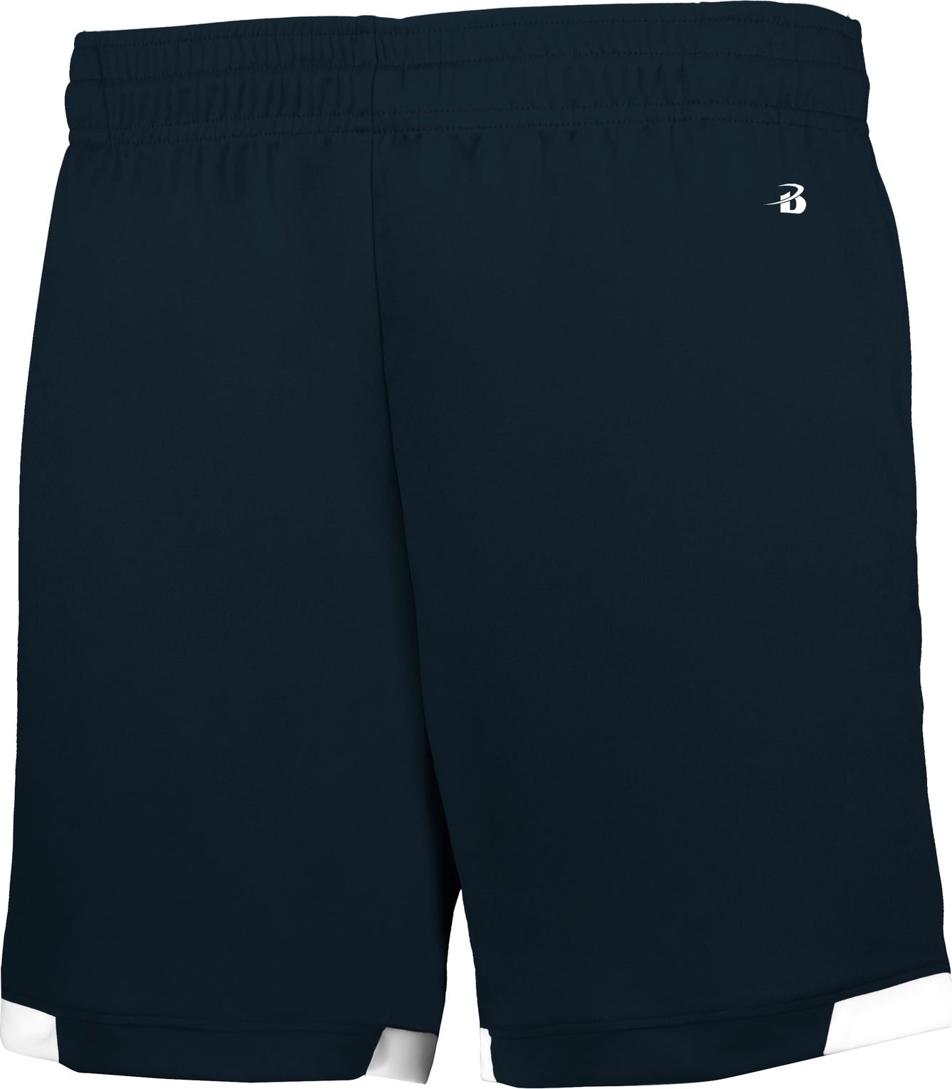 NAVY/WHITE (BA) ON THE RISE YTH PKT SHORTS