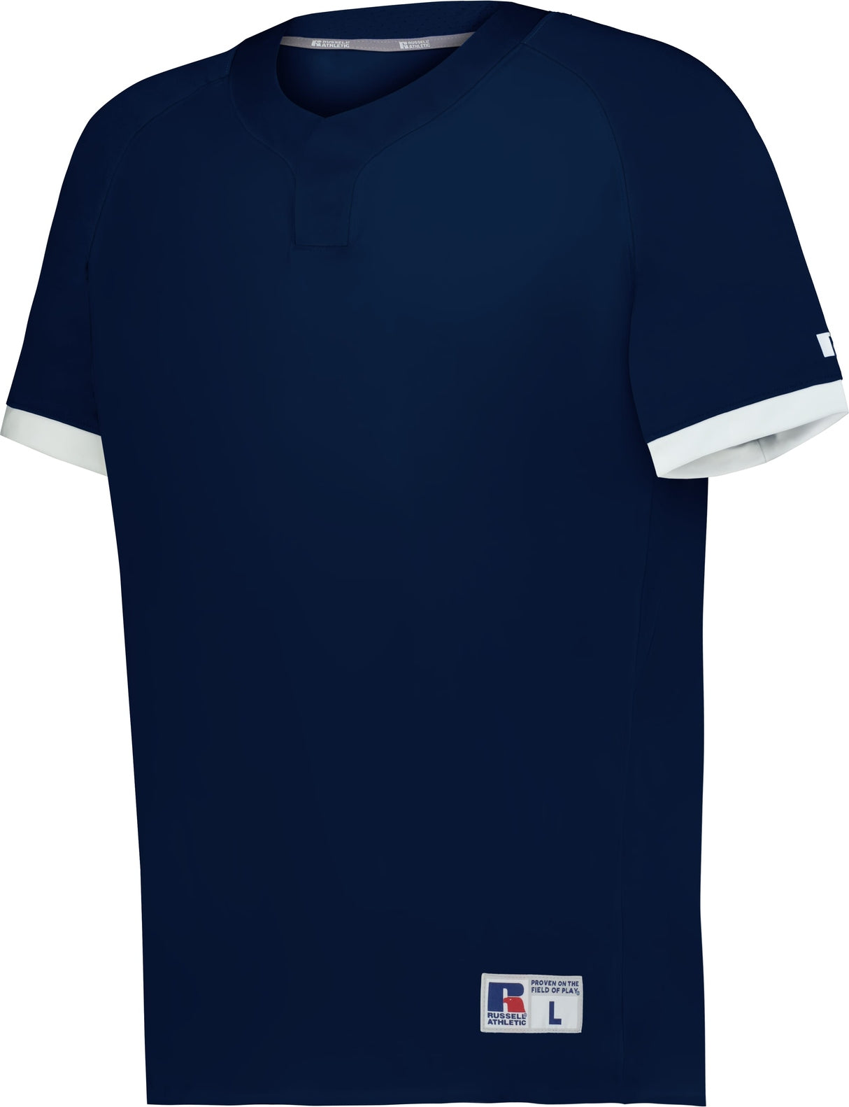 NAVY/WHITE BASELINE 2BTN BB JSY