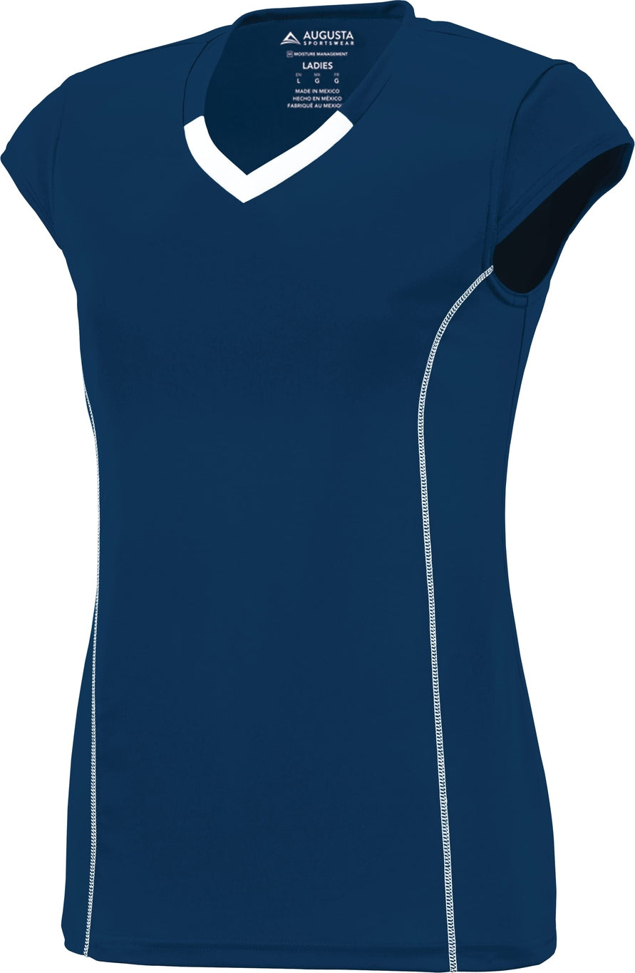 NAVY/WHITE LADIES BLASH JERSEY