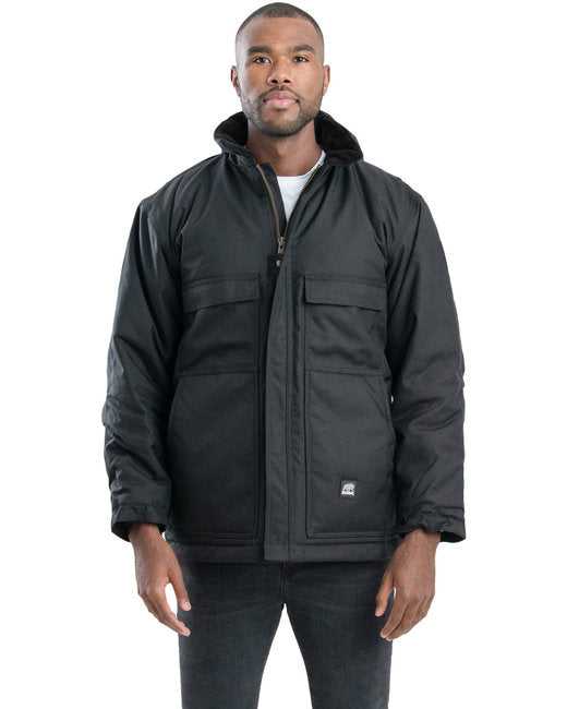 Berne NCH377 Men&#39;s Icecap Insulated Chore Coat - Black - HIT a Double - 1