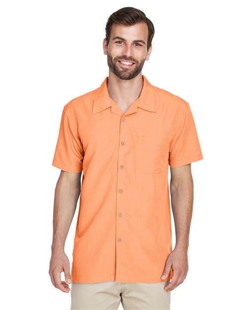 Nectarine Men&#39;s Barbados Textured Camp Shirt - M560