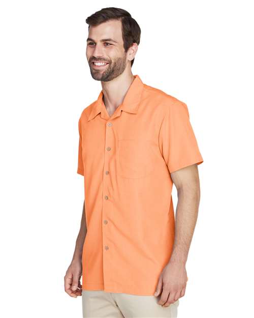 Nectarine Men&#39;s Barbados Textured Camp Shirt - M560
