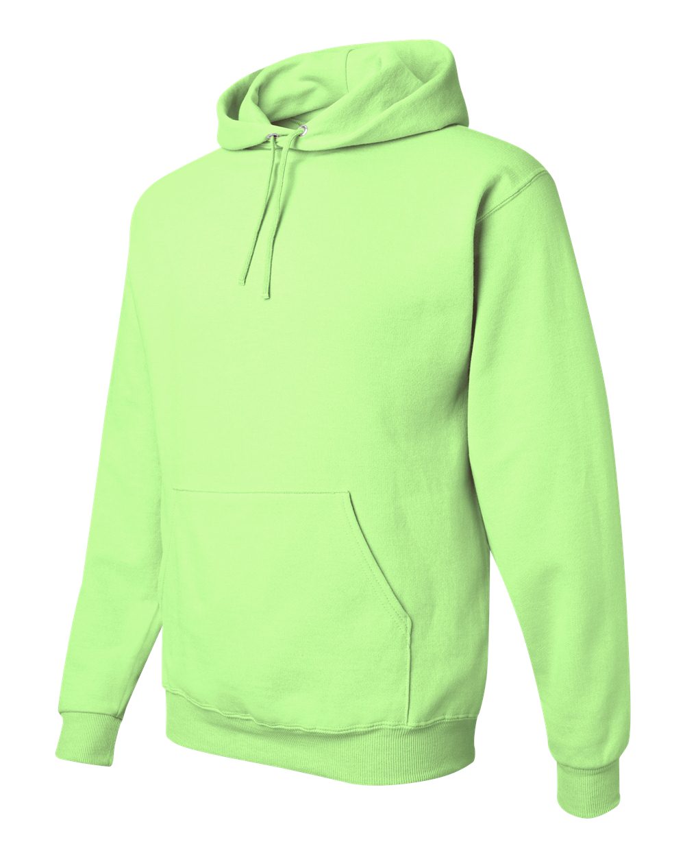 Neon Green NuBlend® Hooded Sweatshirt - 996MR