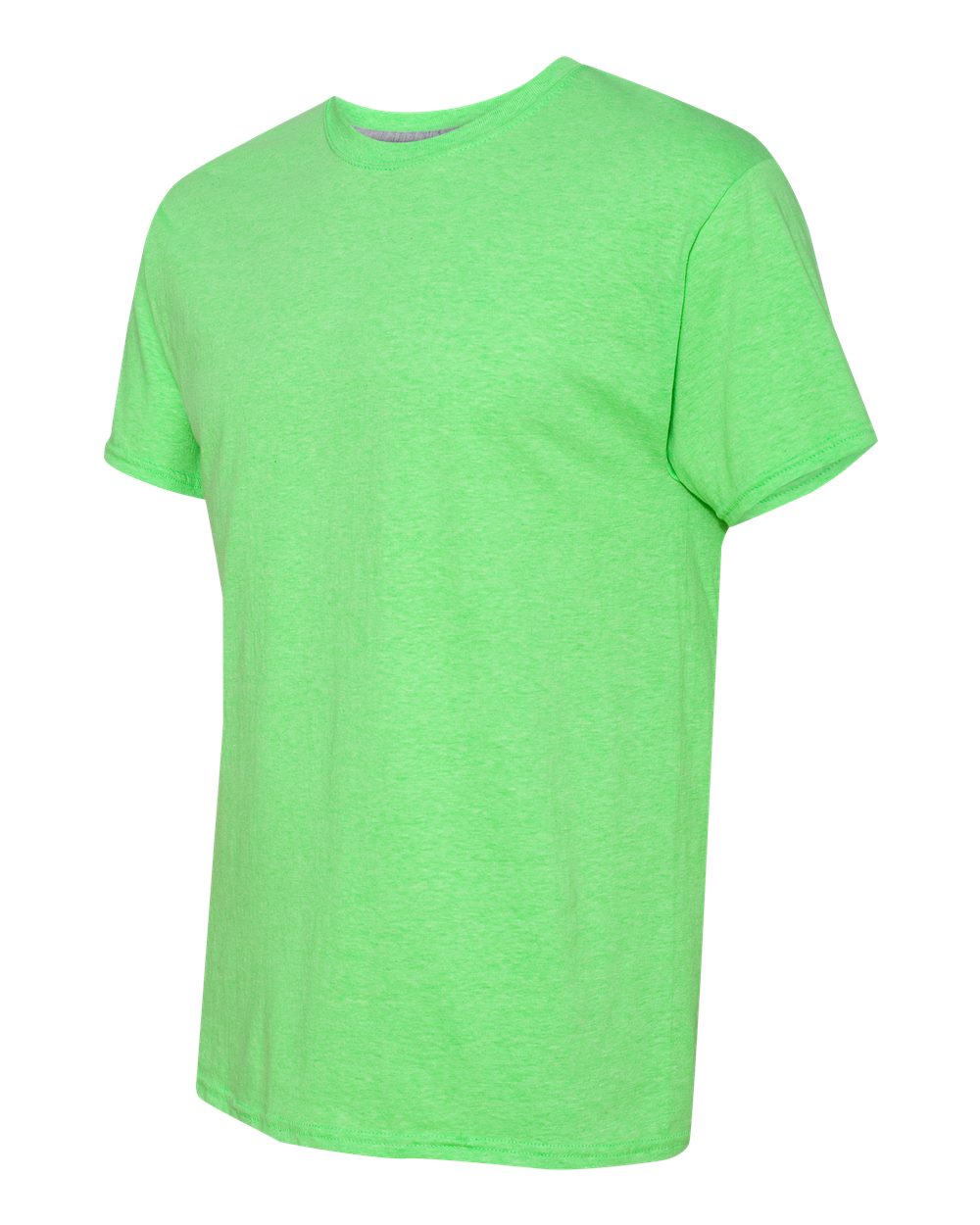 Neon Lime Heather X-Temp® Performance T-Shirt - 4200