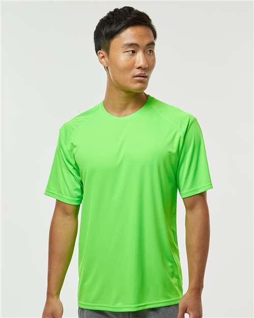 Neon Lime Islander Performance T-Shirt - 200