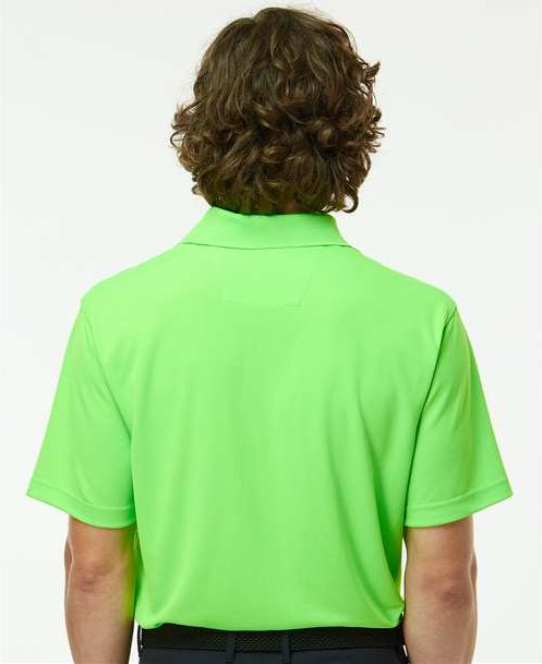 Neon Lime Saratoga Performance Mini Mesh Polo - 100