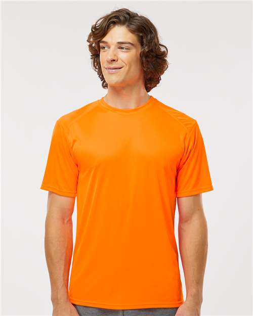 Neon Orange Islander Performance T-Shirt - 200