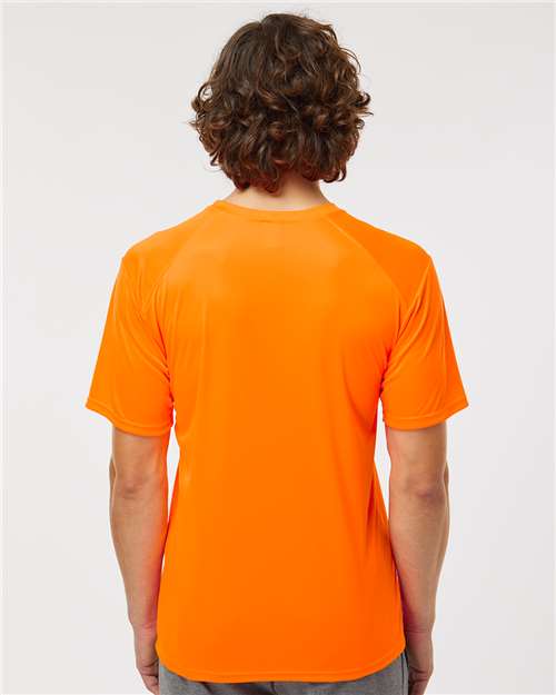 Neon Orange Islander Performance T-Shirt - 200