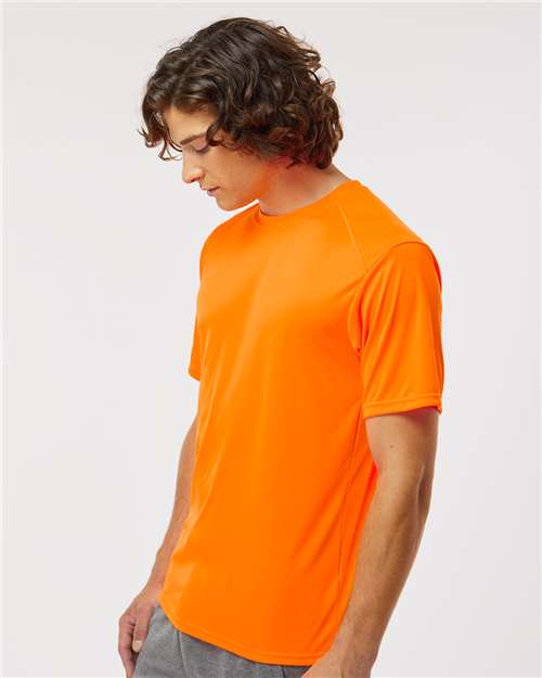 Neon Orange Islander Performance T-Shirt - 200