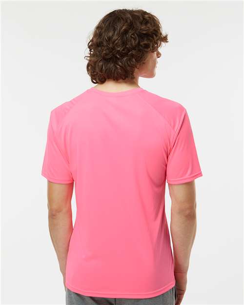 Neon Pink Islander Performance T-Shirt - 200