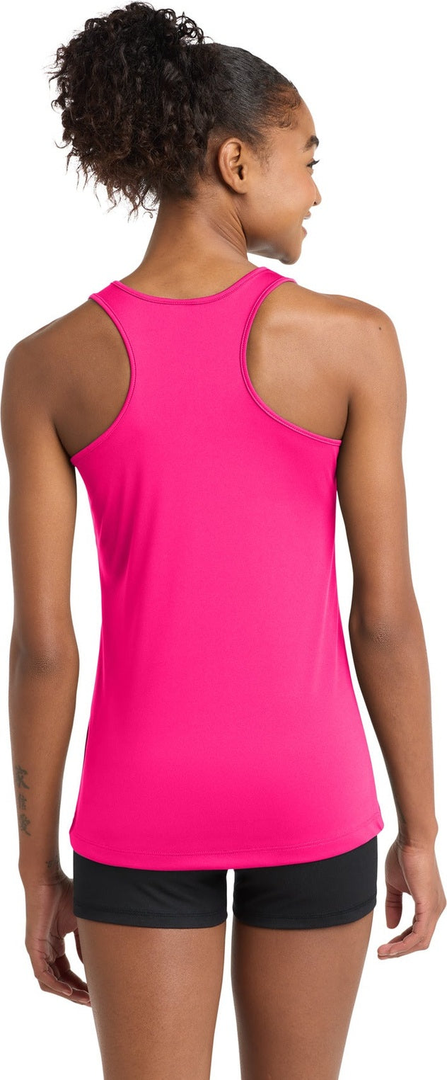 Neon Pink Sport-Tek Women's PosiCharge Competitor Racerback Tank. LST356