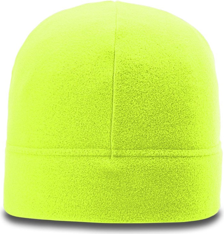 Neon Yellow Microfleece Beanie