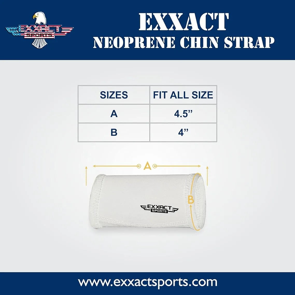 Neoprene Chin Strap Cover for Ultimate Comfort and Protection (red)