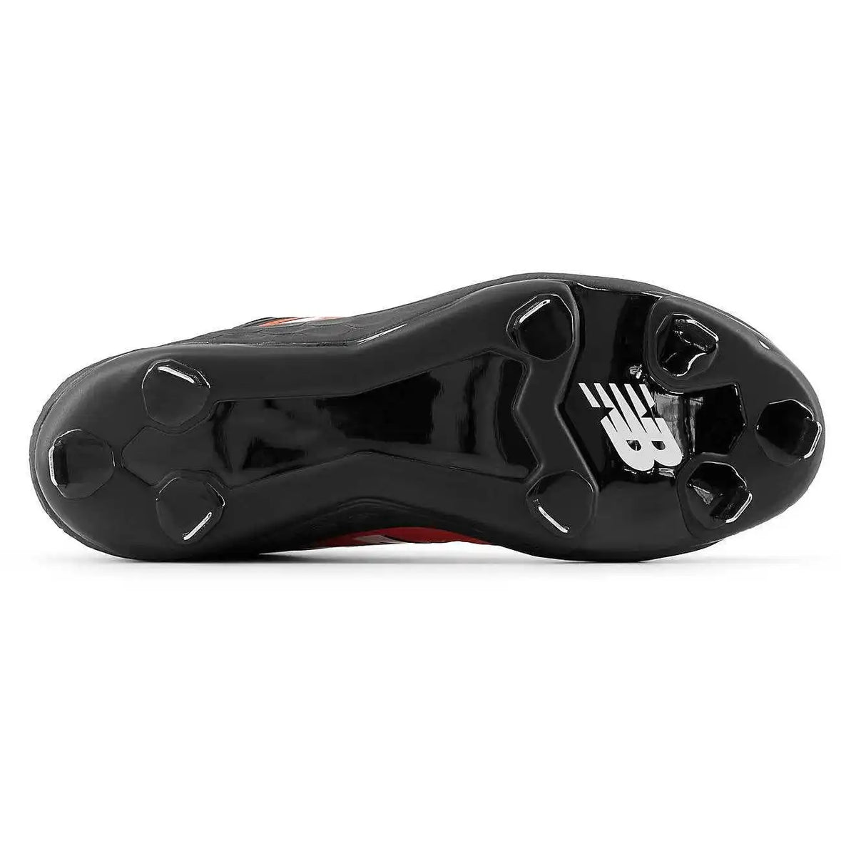 New Balance 3000v6 Fresh Foam Metal Cleats Low Cut - Black Orange