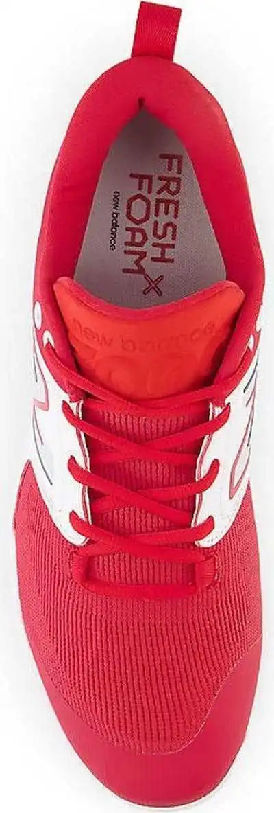 New Balance 3000v6 Fresh Foam Metal Cleats Low Cut - Red