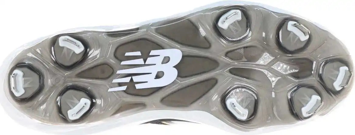 New Balance 3000v7 Fresh Foam x Metal Cleats - Black White
